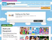 Tablet Screenshot of ogigames.com